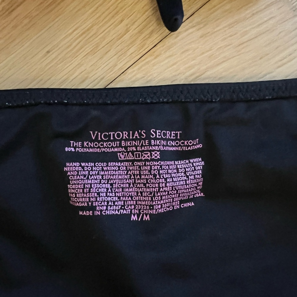 Victoria's Secret Black Bikini Set Timeless Swimwear - Picture 11 of 11